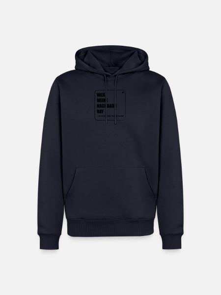 Neighbor enemies - Men’s Premium Organic Hoodie - navy