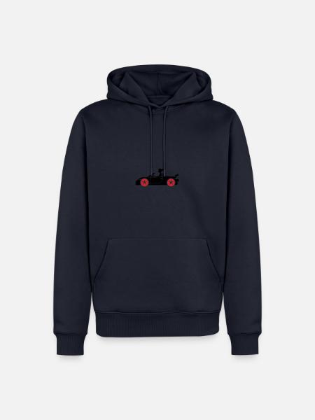 Woman Car Convertible - Men’s Premium Organic Hoodie - navy