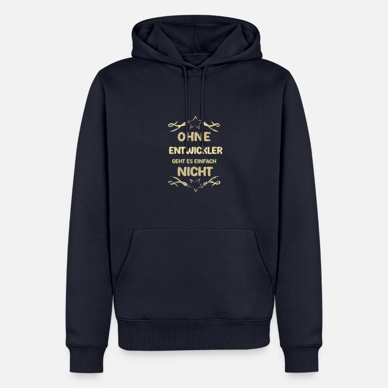 Developer Developer - Men’s Premium Organic Hoodie - navy