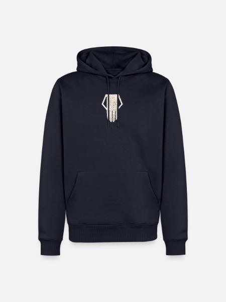 Bakugou Katsuki skull skull skull superhel - Men’s Premium Organic Hoodie - navy