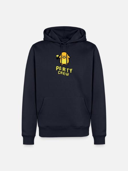 party crew - Men’s Premium Organic Hoodie - navy