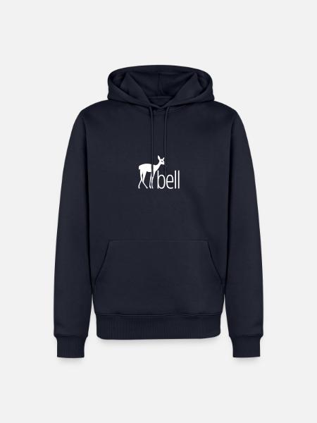 REHbell Rebell - Männer Premium Bio Hoodie - Navy