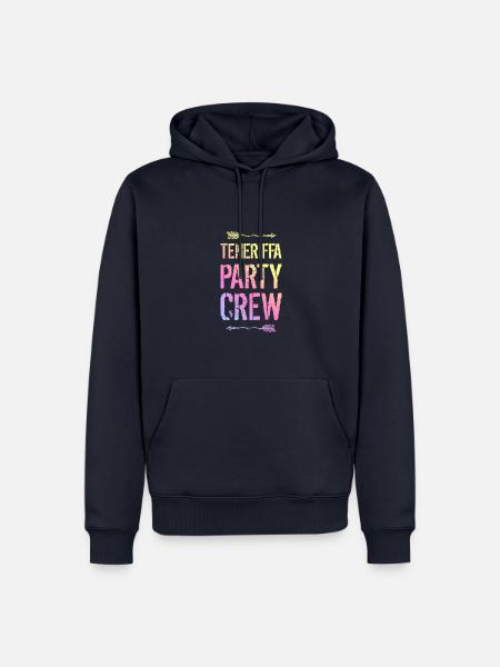 Teneriffa Party Crew Bunt - Männer Premium Bio Hoodie - Navy