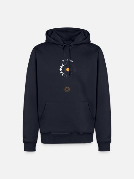 Pisces Girl - Astrology - Männer Premium Bio Hoodie - Navy