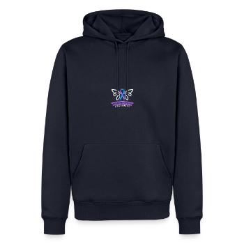 Rheumatoid Arthritis Awareness - Männer Premium Bio Hoodie - Navy - Vorne - Nico (187cm)