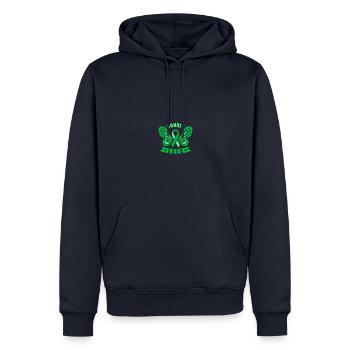 Donate Life Organ Donation Awareness Month - Männer Premium Bio Hoodie - Navy - Vorne - Nico (187cm)