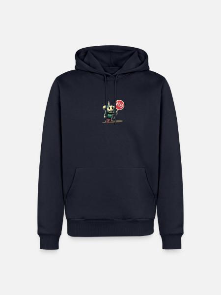 Acid Tino - Männer Premium Bio Hoodie - Navy