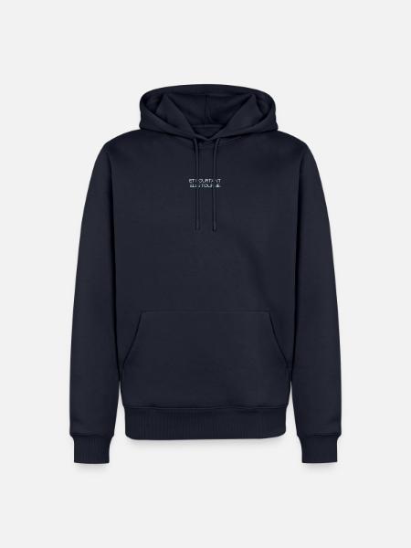 Et pourtant elle tourne. - Männer Premium Bio Hoodie - Navy