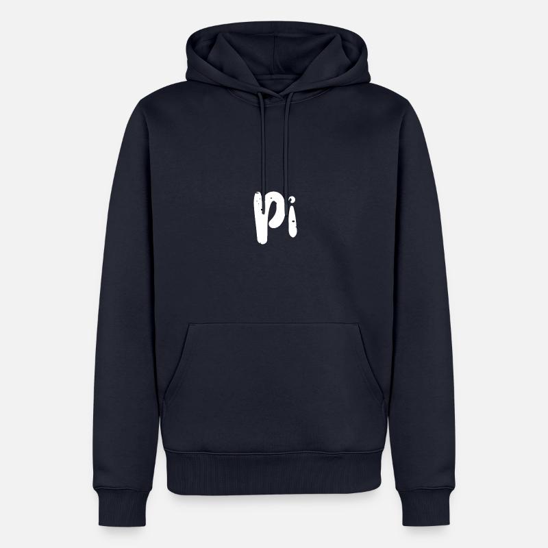 Pi - Math - Männer Premium Bio Hoodie - Navy