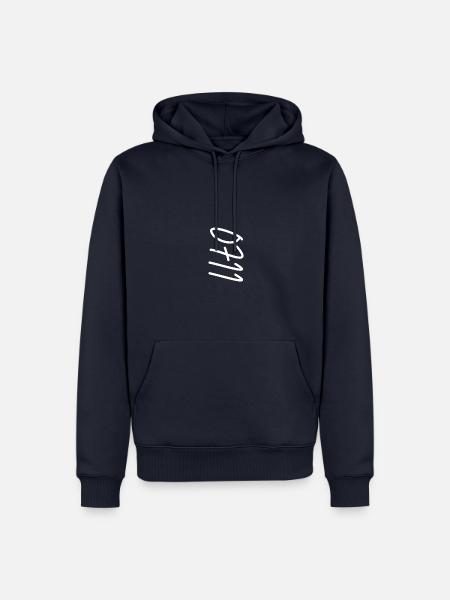 0711 - Männer Premium Bio Hoodie - Navy