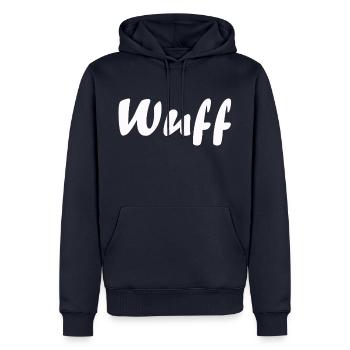 Hundeliebhaber - Männer Premium Bio Hoodie - Navy - Vorne - Nico (187cm)