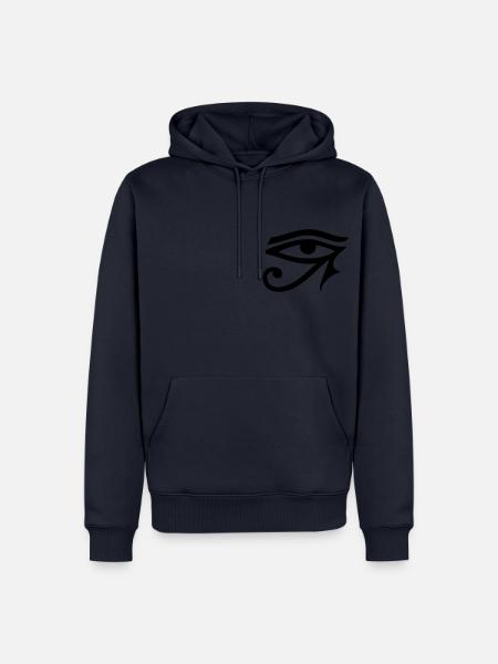 Eye Of Horus - Männer Premium Bio Hoodie - Navy
