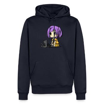 Kiddy caddy - Men’s Premium Organic Hoodie - navy - Front - Nico (187cm)