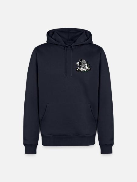 Springer Spaniel Anno 1900 - Männer Premium Bio Hoodie - Navy