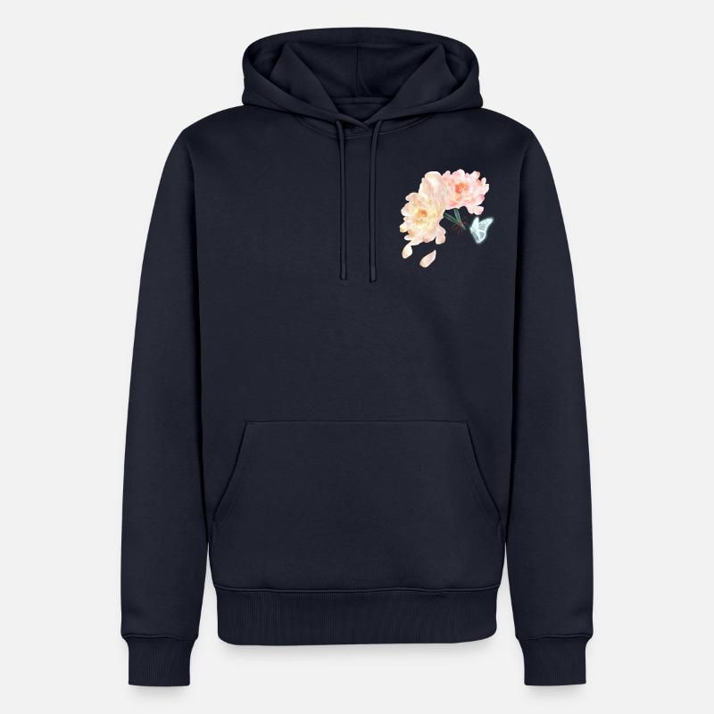Heaven officials blessing v1 - Sweat à capuche Premium bio Homme - bleu marine