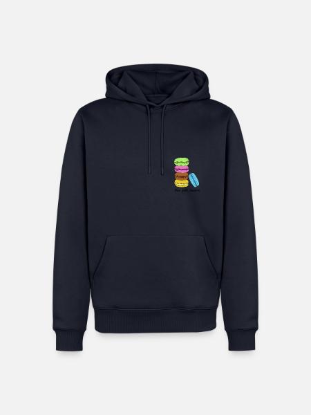 Mon petit macaron - Männer Premium Bio Hoodie - Navy