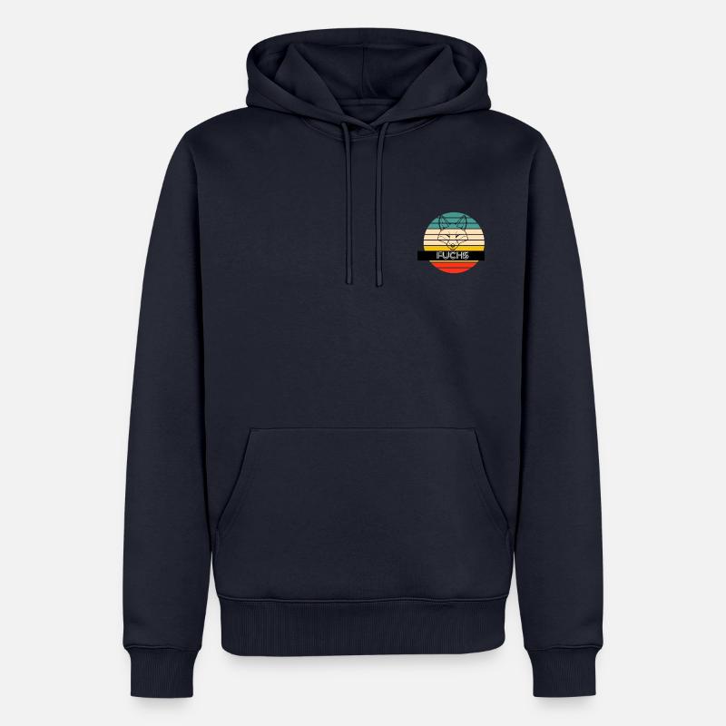 Fuchs oder was? - Männer Premium Bio Hoodie - Navy