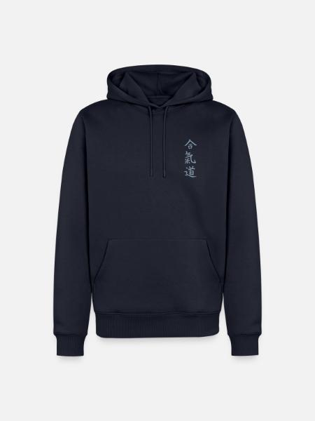 Aikido - Männer Premium Bio Hoodie - Navy