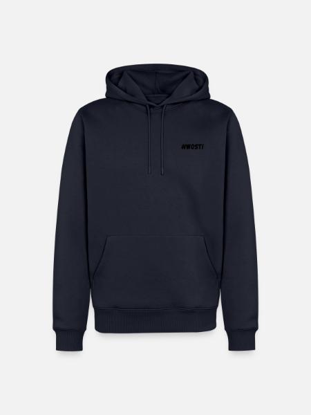 Wosti von Oststruppi - Männer Premium Bio Hoodie - Navy