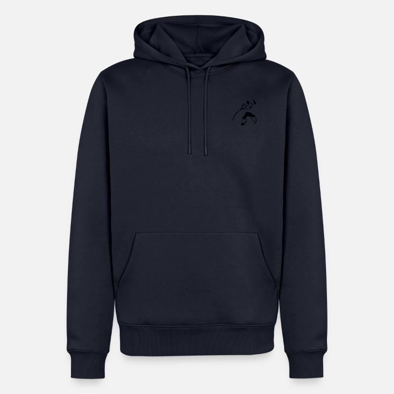 Fechter - Männer Premium Bio Hoodie - Navy