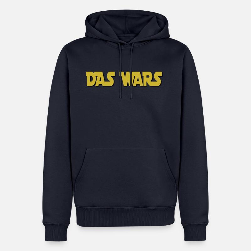 das wars - Männer Premium Bio Hoodie - Navy