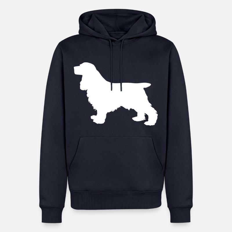 Cocker Spaniel - Männer Premium Bio Hoodie - Navy