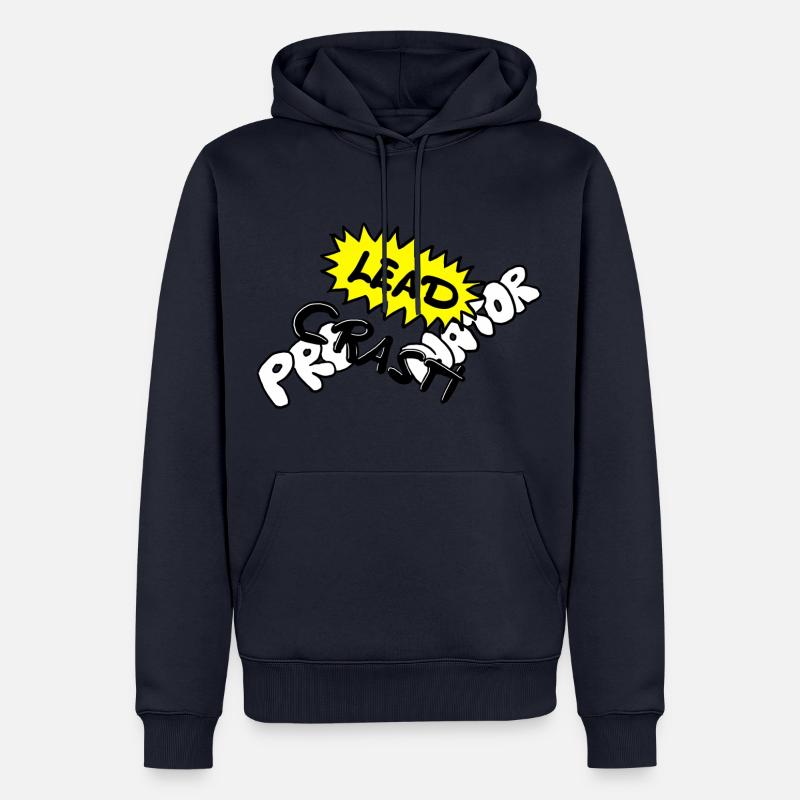 Lead Procrastinator - Männer Premium Bio Hoodie - Navy