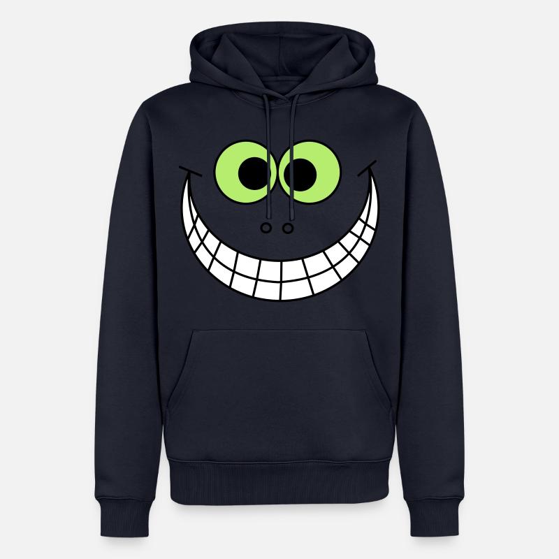 Big Smile - witziges Geschenk - Männer Premium Bio Hoodie - Navy