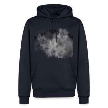 nordmann - Männer Premium Bio Hoodie - Navy - Vorne - Nico (187cm)