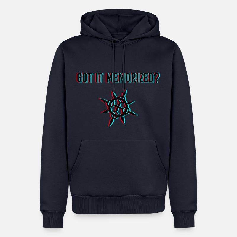 Got it memorized? - Männer Premium Bio Hoodie - Navy