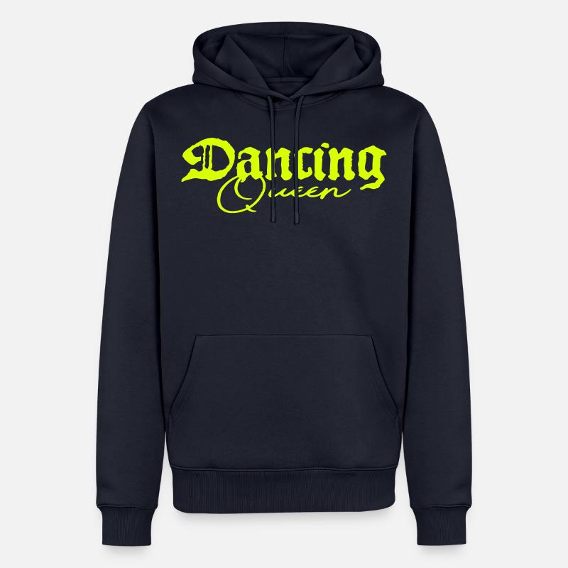 dancing queen - Männer Premium Bio Hoodie - Navy