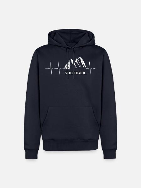 Südtirol - Männer Premium Bio Hoodie - Navy
