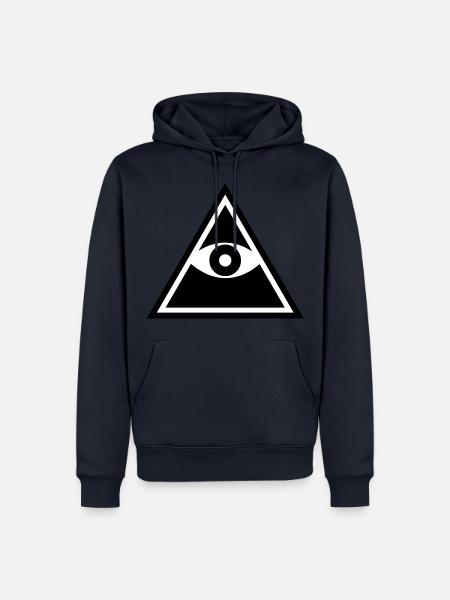 Iluminati - Men’s Premium Organic Hoodie - navy