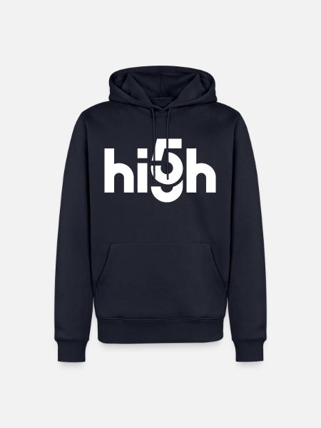 High Five - High 5 - Männer Premium Bio Hoodie - Navy