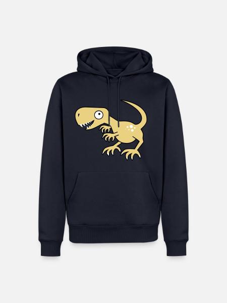 Dinosaurier - T-Rex - Männer Premium Bio Hoodie - Navy