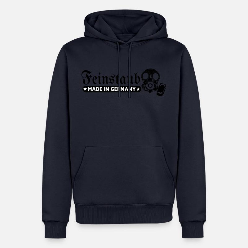 Feinstaub Made in Germany - Männer Premium Bio Hoodie - Navy