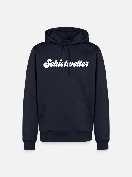 Schietwetter - Männer Premium Bio Hoodie - Navy