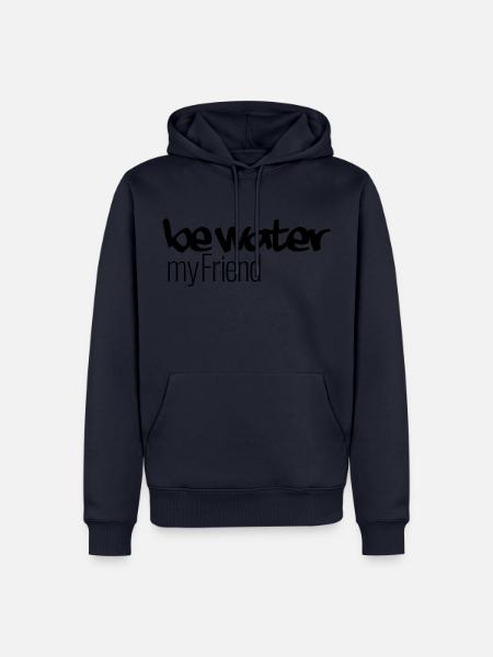 be Water my Friend by BB - Männer Premium Bio Hoodie - Navy