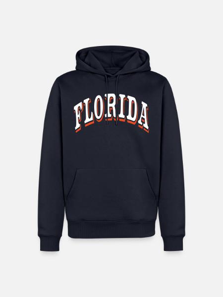 Florida - Männer Premium Bio Hoodie - Navy