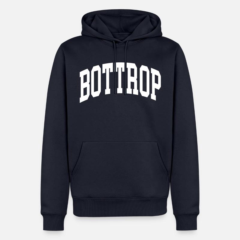 Bottrop - Männer Premium Bio Hoodie - Navy