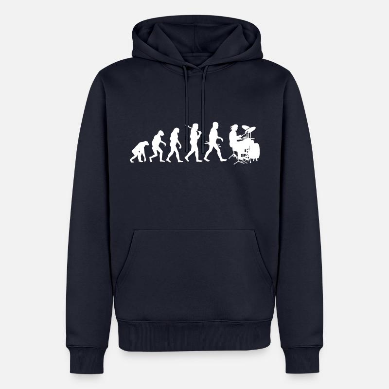 Drums Evolution Percussion Evolution - Men’s Premium Organic Hoodie - navy
