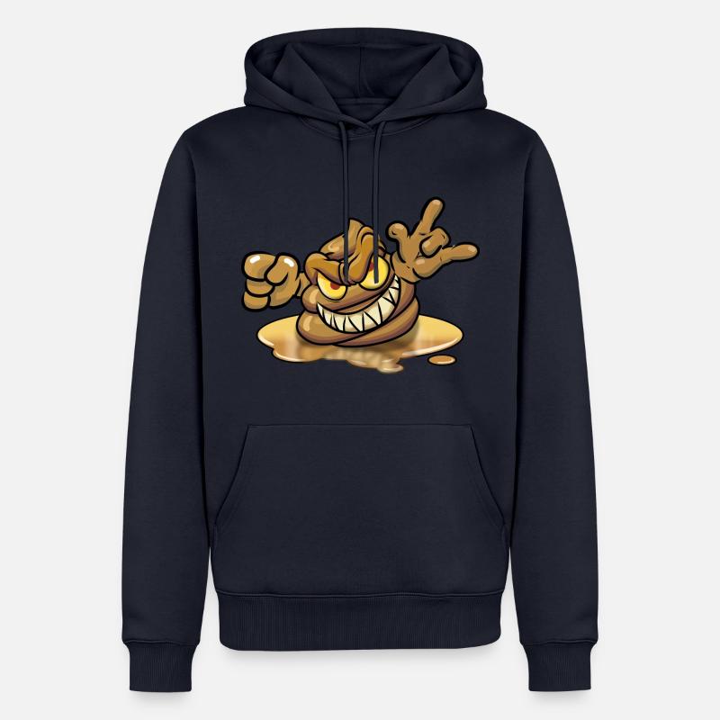 Rocking Poop - Männer Premium Bio Hoodie - Navy