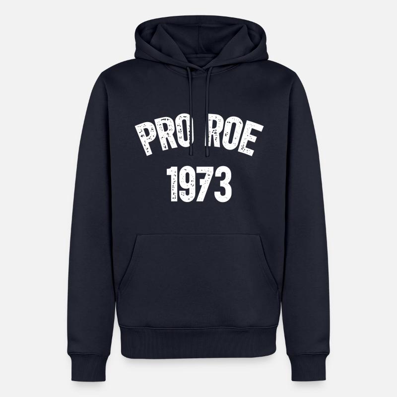 1973 Pro Roe - Männer Premium Bio Hoodie - Navy