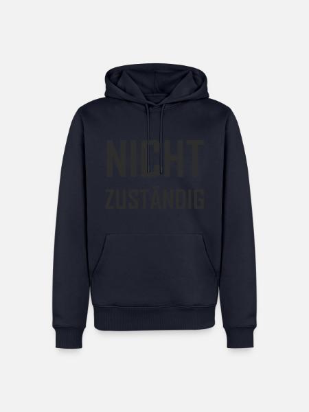 Lustige Beamte - nicht zuständig Verwaltung & Amt - Männer Premium Bio Hoodie - Navy