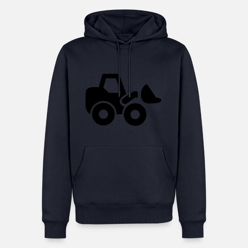 Bagger - Männer Premium Bio Hoodie - Navy