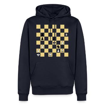 Das indische Problem (1845) - Männer Premium Bio Hoodie - Navy - Vorne - Nico (187cm)