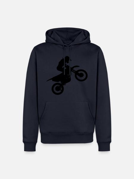 Crossbike - Men’s Premium Organic Hoodie - navy