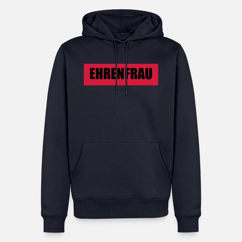 EHRENFRAU - Männer Premium Bio Hoodie - Navy
