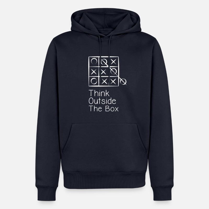 XASTY nerd science math prof de physique amusement - Sweat à capuche Premium bio Homme - bleu marine