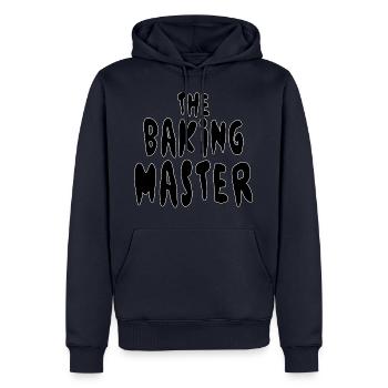 Printflow Baking Master - Männer Premium Bio Hoodie - Navy - Vorne - Nico (187cm)